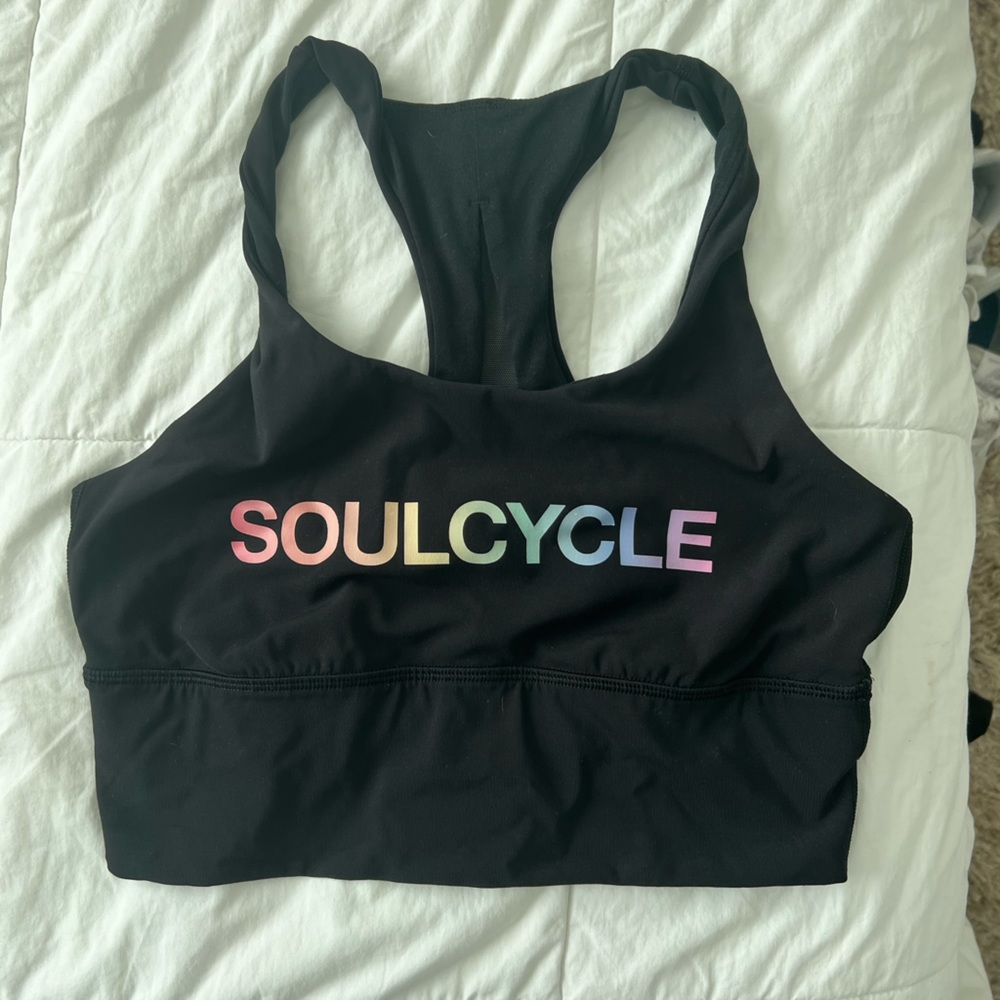Soulcycle x lululemon long line bra